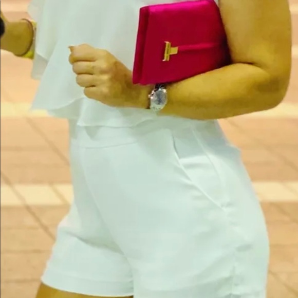 Guess By Marciano Jane White Romper Sz 4 - Picture 4 of 7